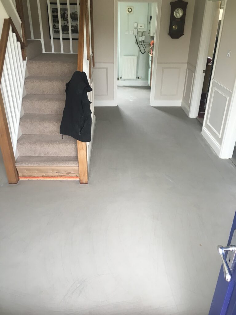 Residential floor fitting by the Parsons team